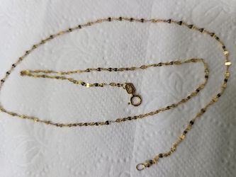 Cadenita de oro para niña 14KT