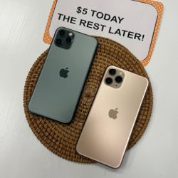 Apple iPhone 11 Pro - Pay $5 To Take it home same day