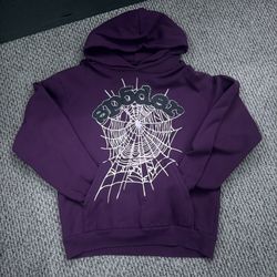 purple spider hoodie