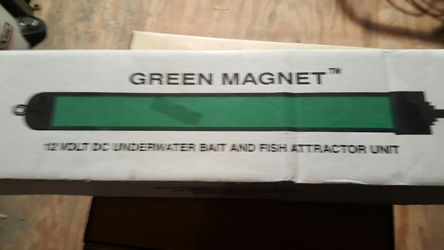4ft. green light fishing magnet.. Works Awesome To Lure In Baitfish