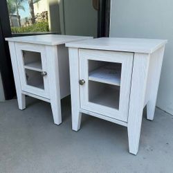 Nightstands End Tables 2pcs New