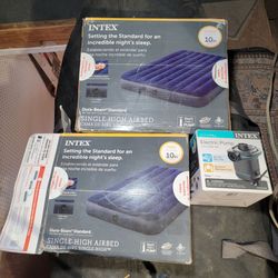 Intex Air Bed(s) & Pump