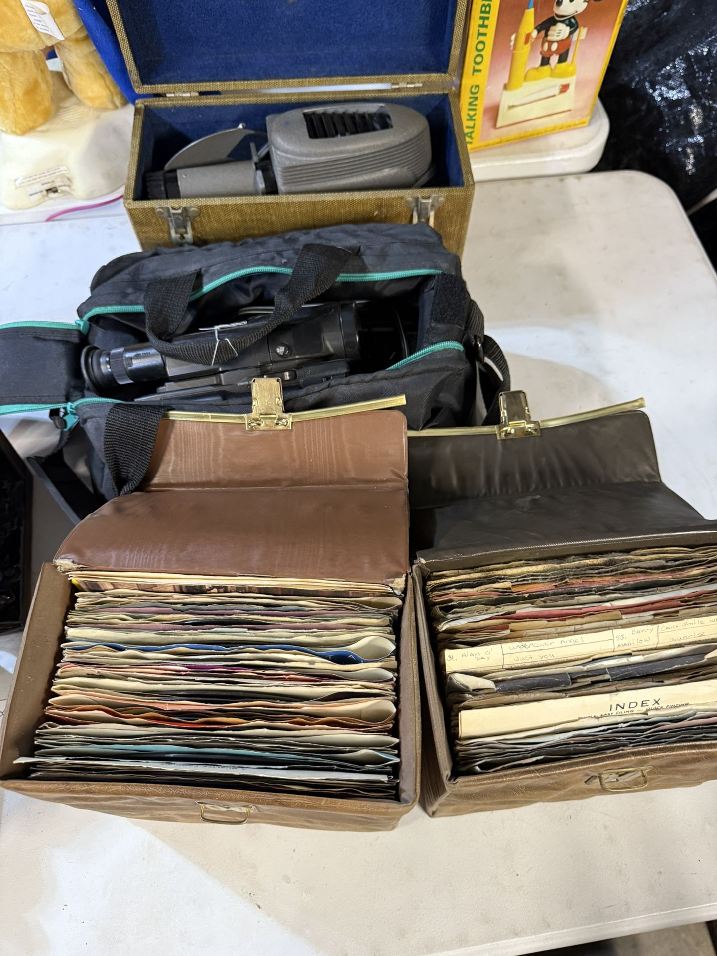 45s, Cam Recorder And Projector- All For $20