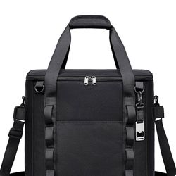 Insulated Soft Cooler Bag 12"x12"x12" Large Leakproof Soft Sided Ice Chest for Travel Beach Camping, 50 Cans Portable Cooler Box for Grocery Shopping,