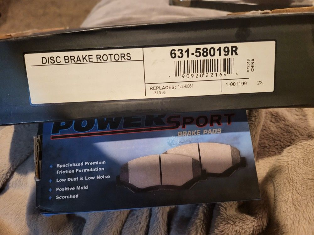 Power Sport Brake Pads & Rotors
