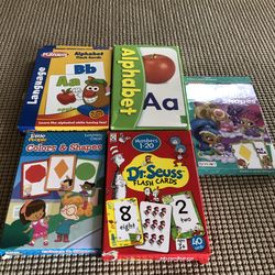 5 Children’s Educational  Flash Cards $1. Ea.