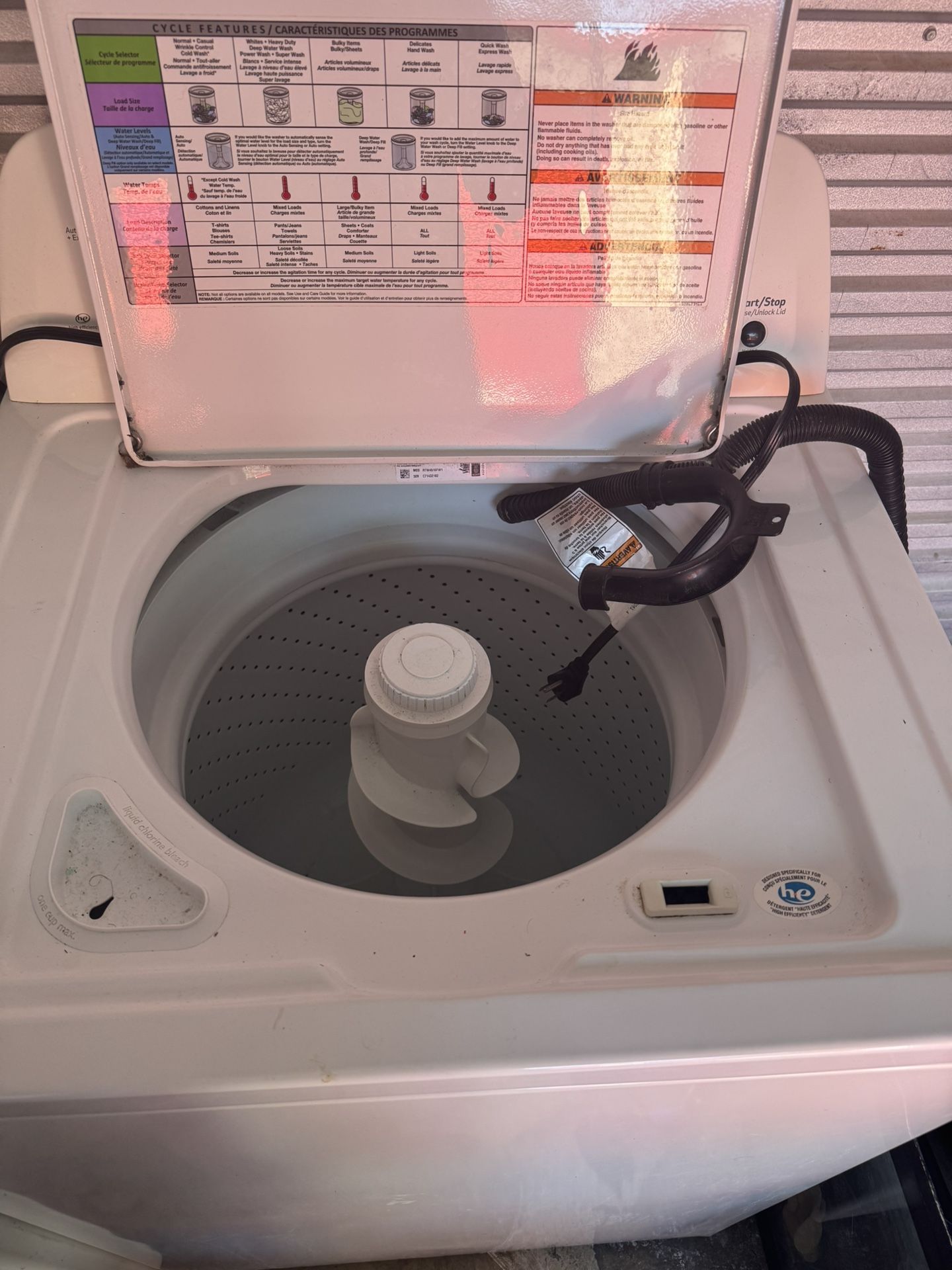 Washer and Dryer