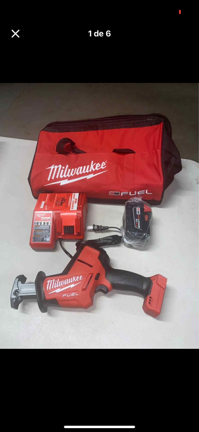 Hack all One Handed Recip Saw Kit M18