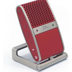 TULA Compact USB Condenser Microphone, Red,