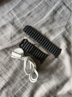 Apple Watch charger and band