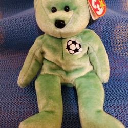 Kicks The Soccor  Beanie Baby