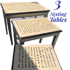 Nesting Tables Set if 3 