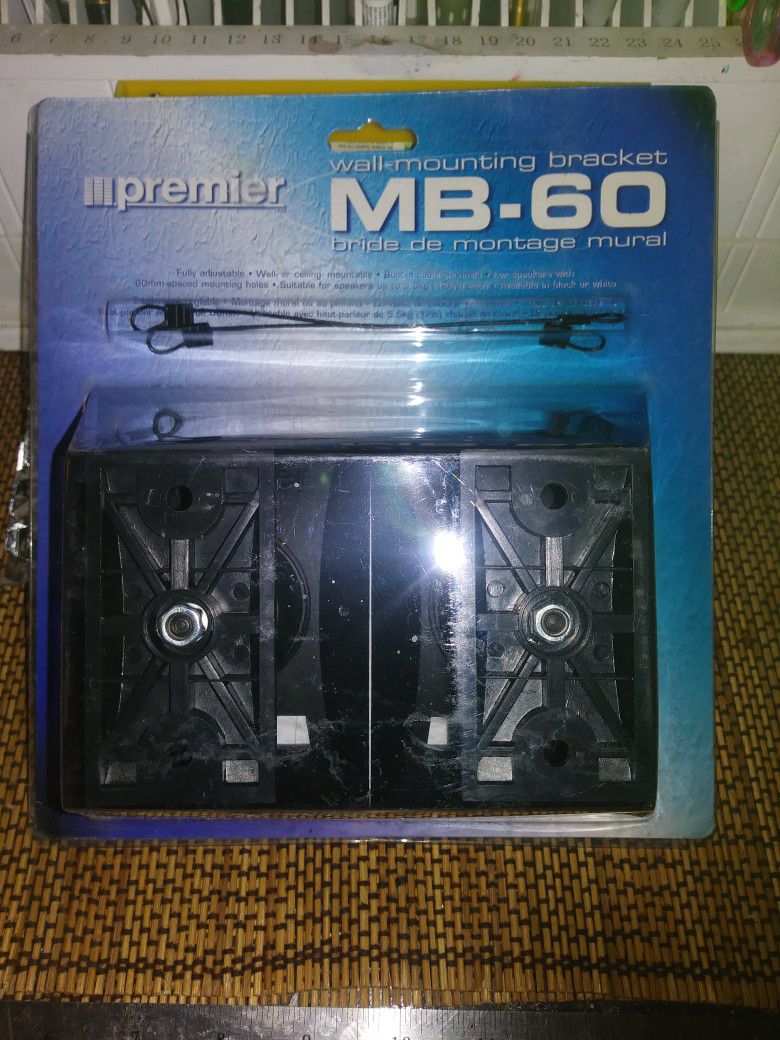 MB-60 Paradigm Premier Speaker Wall Mount Bracket Pair Adjustable Swivel NEW