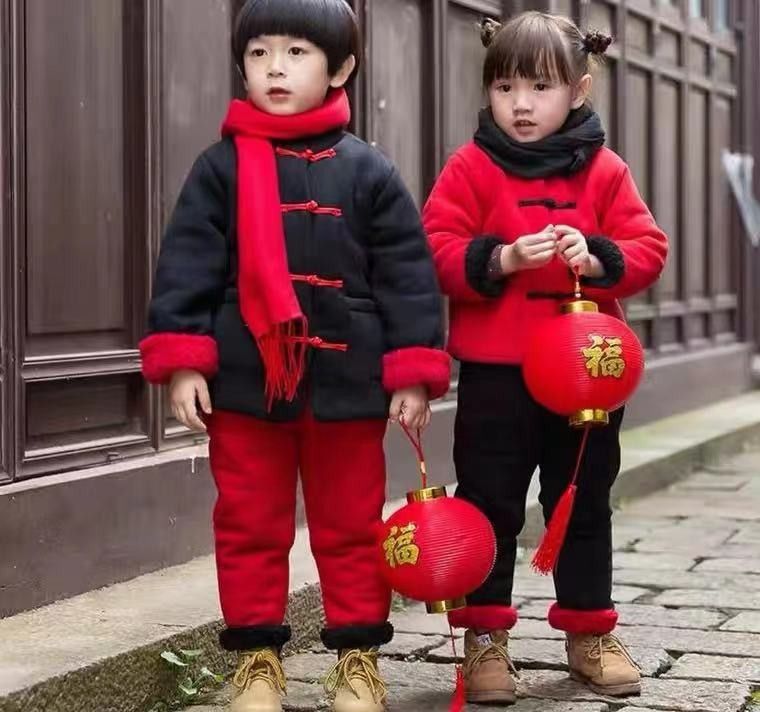 Traditional Chinese New Year Clothes For Kids