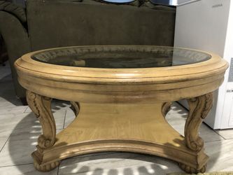 Victorian glass table antique 