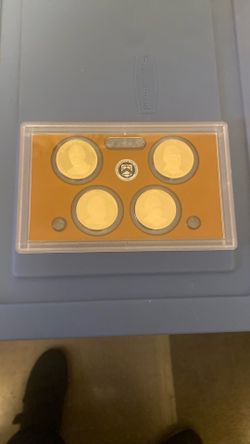 2014 United States Mint Presidential $1 Coin Proof Set.