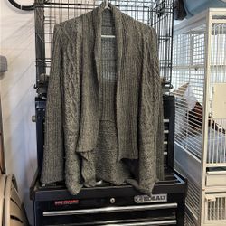 extra Large Gray Layered Sweater