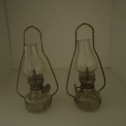 Vintage Small Oil Lamps