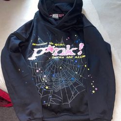 Pink Spider Hoodie