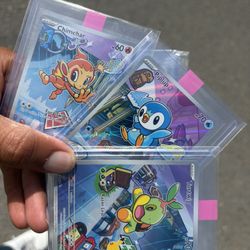 Pokemon First Partners Sinnoh Región