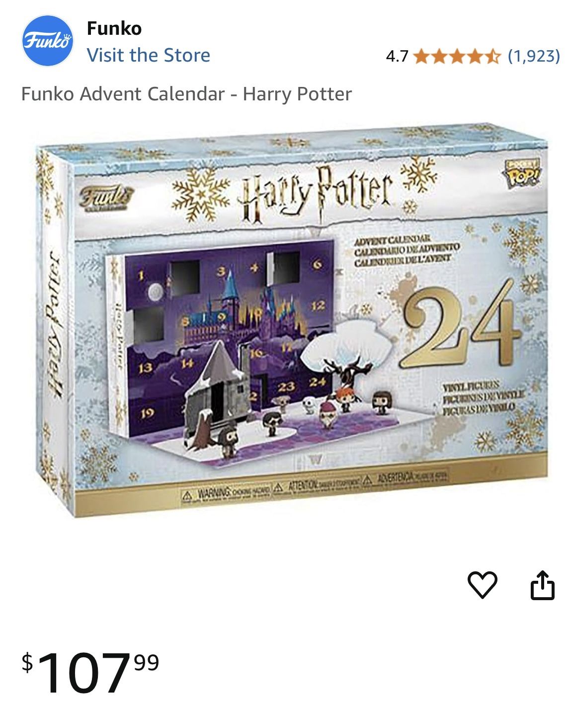 Funko Harry Potter Advent Calendar