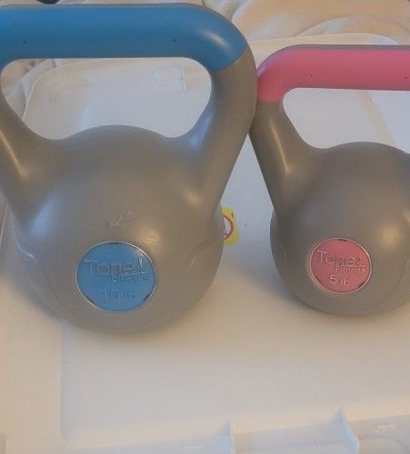5lb and 101b Kettlebells