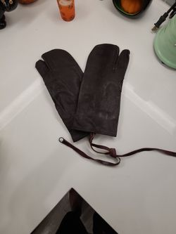 Vintage Leather Gloves 