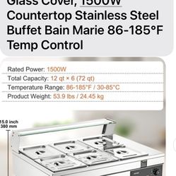 Pan Commercial Warmer 
