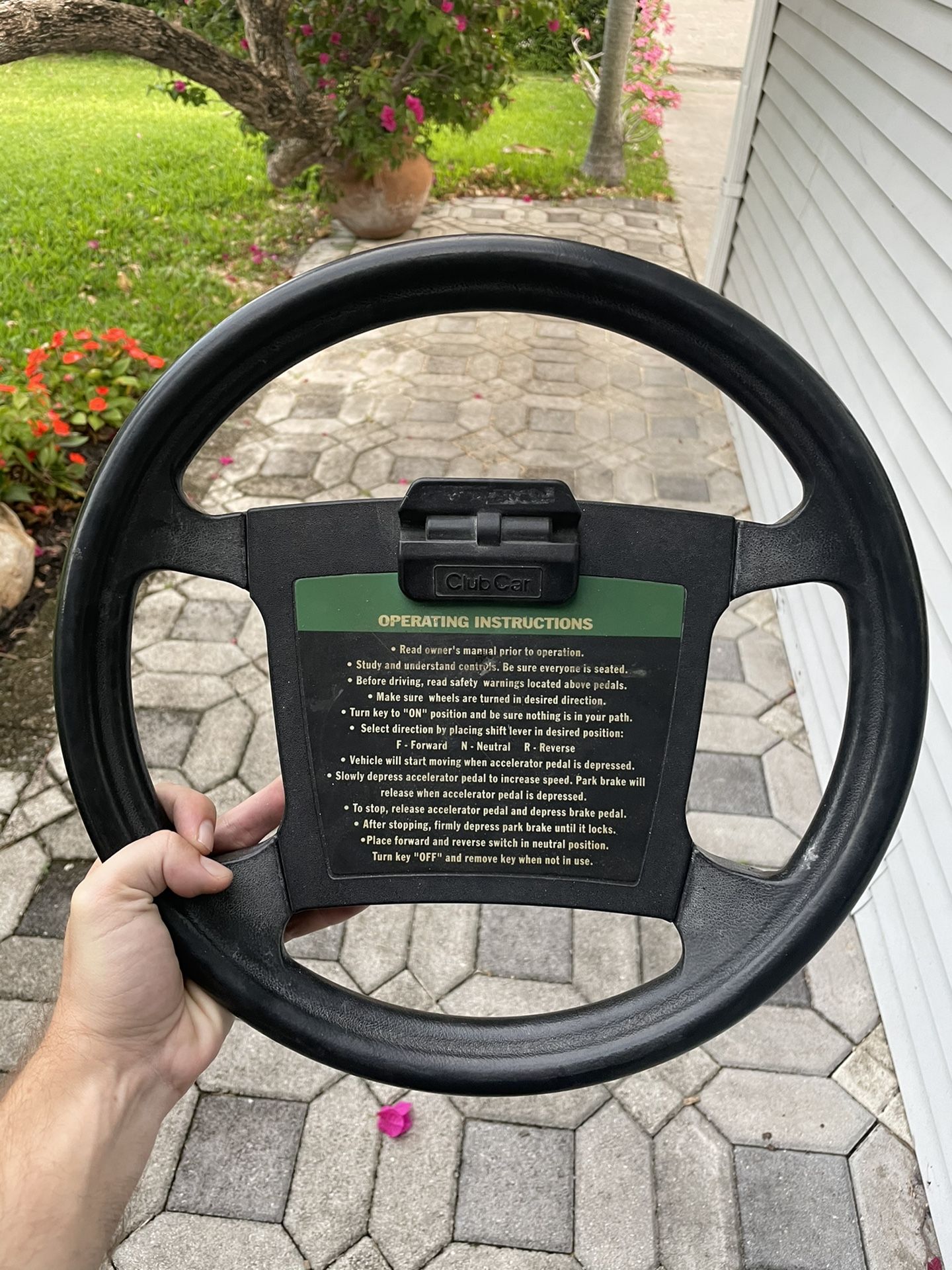 Club Car Ds Steering Wheel Oem Golf Cart