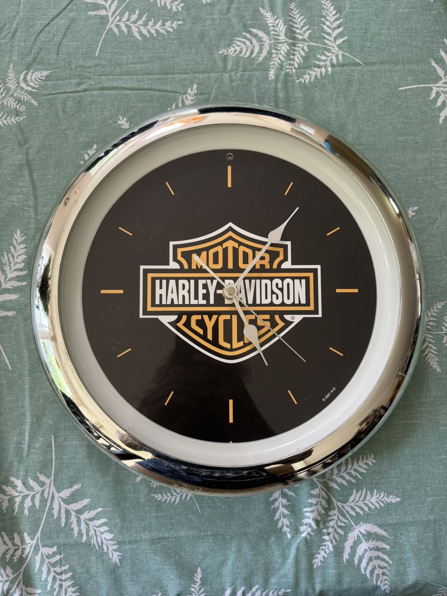 Harley Davidson Clock TESTED