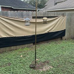 Bird Feeder Metal Pole 
