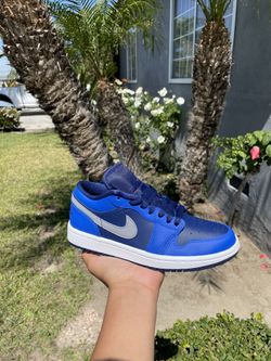 Air Jordan 1 Low Game Royal Blue Void Size 6W And 5W