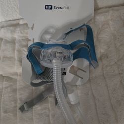 CPAP MASK FULL FACE Fischer & Paykel Evora FULL FACE LARGE all Parts 