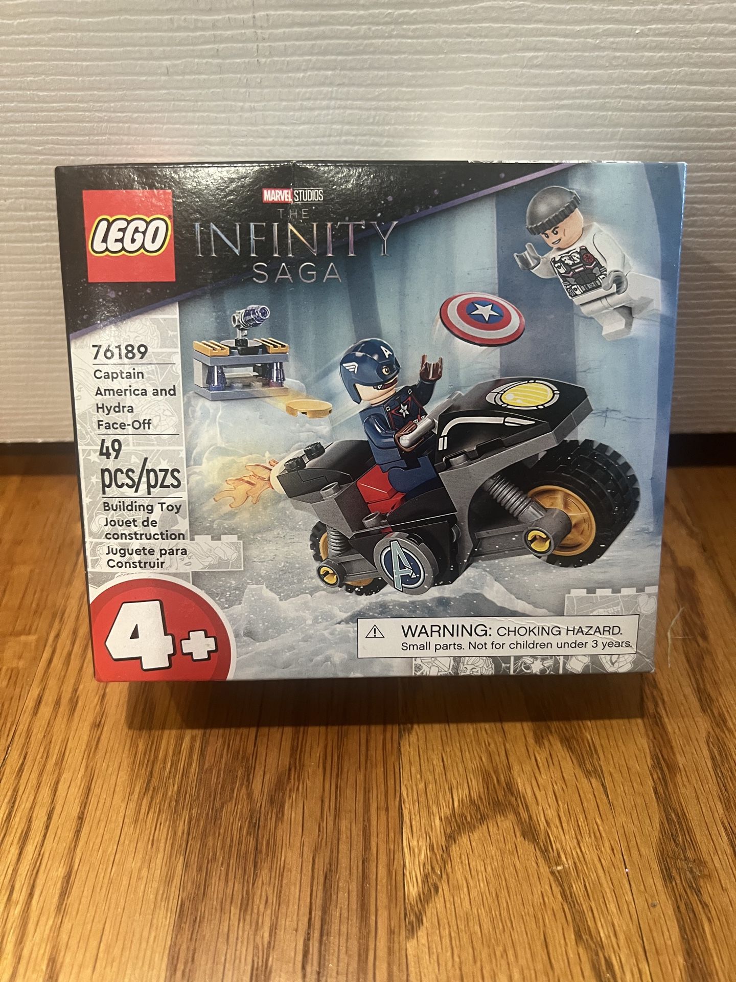 Brand New Lego infinity saga 76189 captain America and hydra Face-off