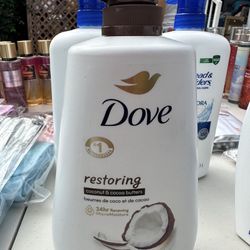 Dove restoring body wash