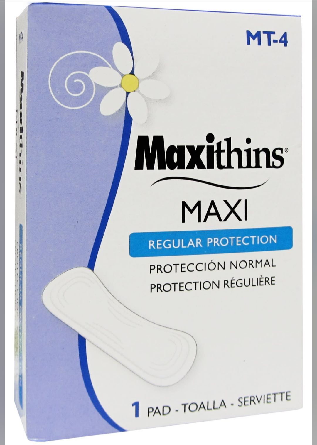 Menstrual pads maxithins