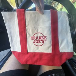 Mini Tote Bag Trader Joes Canvas Bag 1 Each Authentic