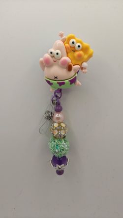 SpongeBob and Patrick Alligator Badge Reel