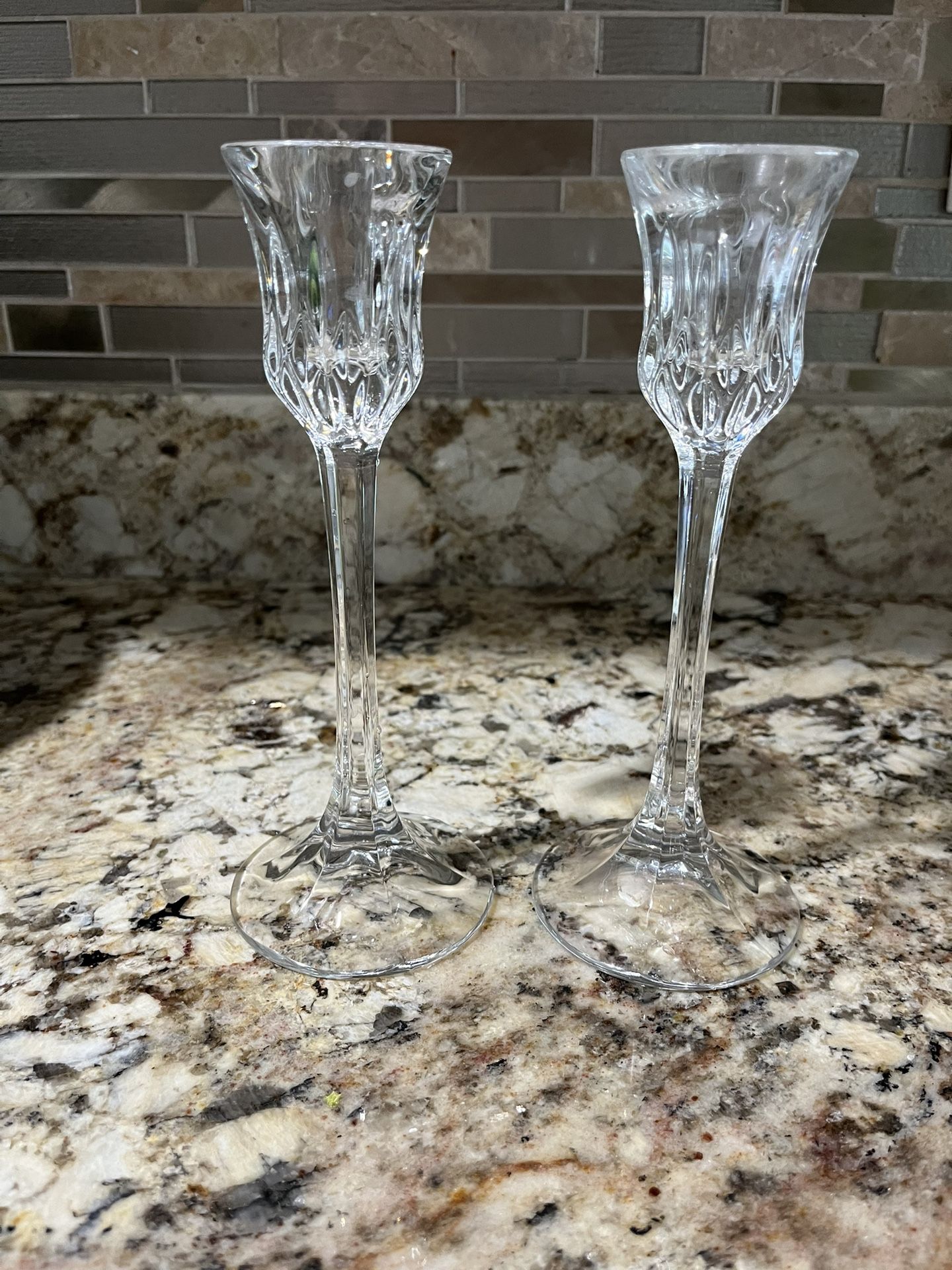 Crystal Candlesticks 