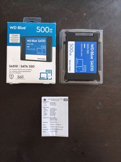 WD Blue SA510 500GB SATA SSD