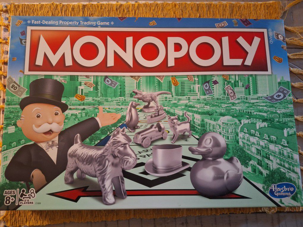 Monopoly Board Game Fast Dealing Property Trading 2021 Edition 