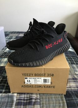 Yeezy v2 Black and red