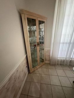 Set of 2 Corner Cabinets