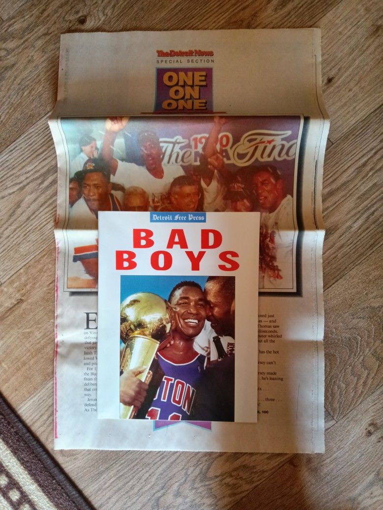 1990 Detroit Pistons Yearbook