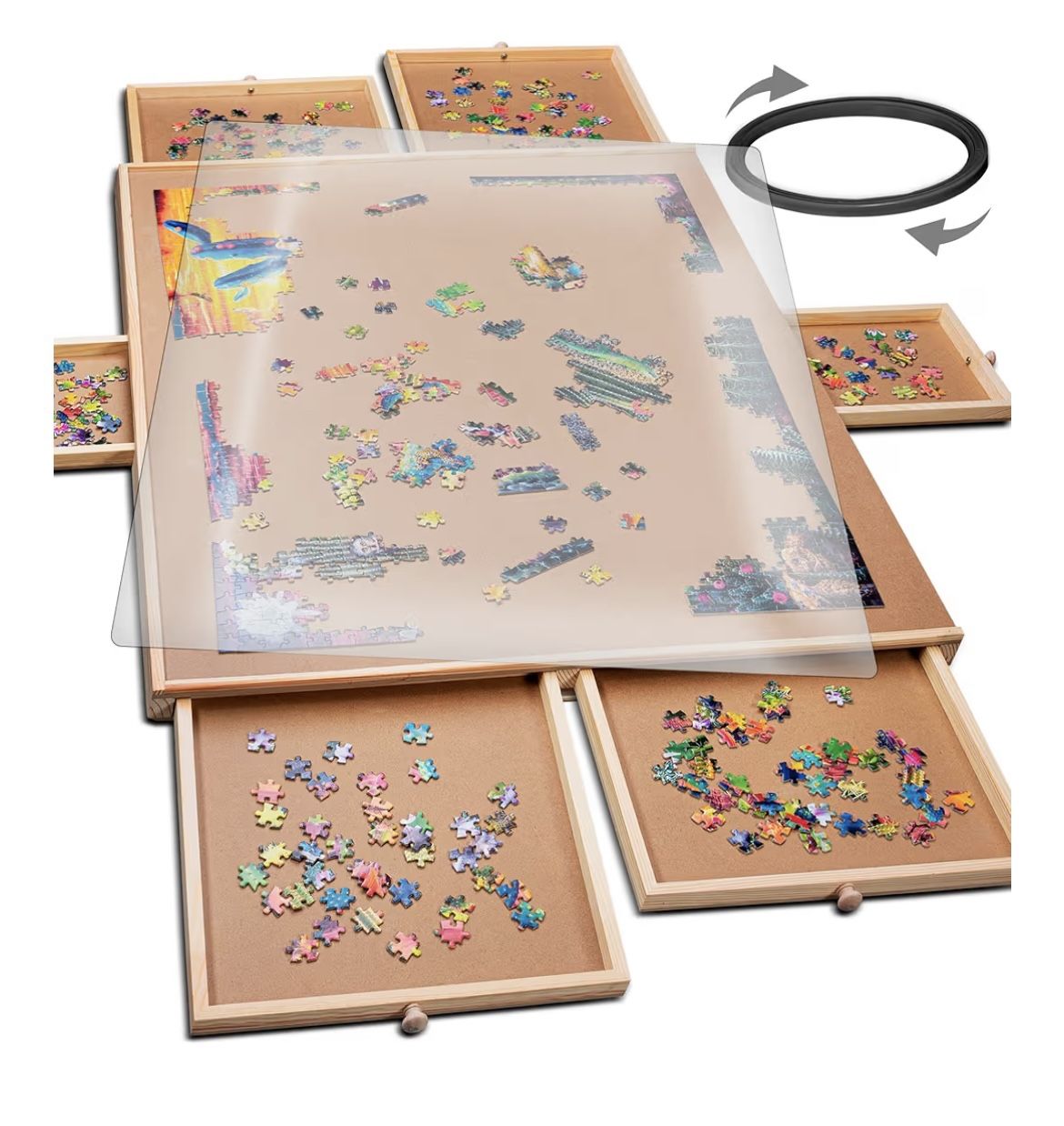 Rotating Puzzle Board
