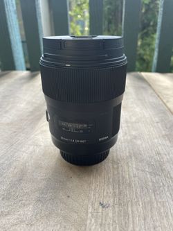 Sigma 35mm 1.4F art Lens For CANON