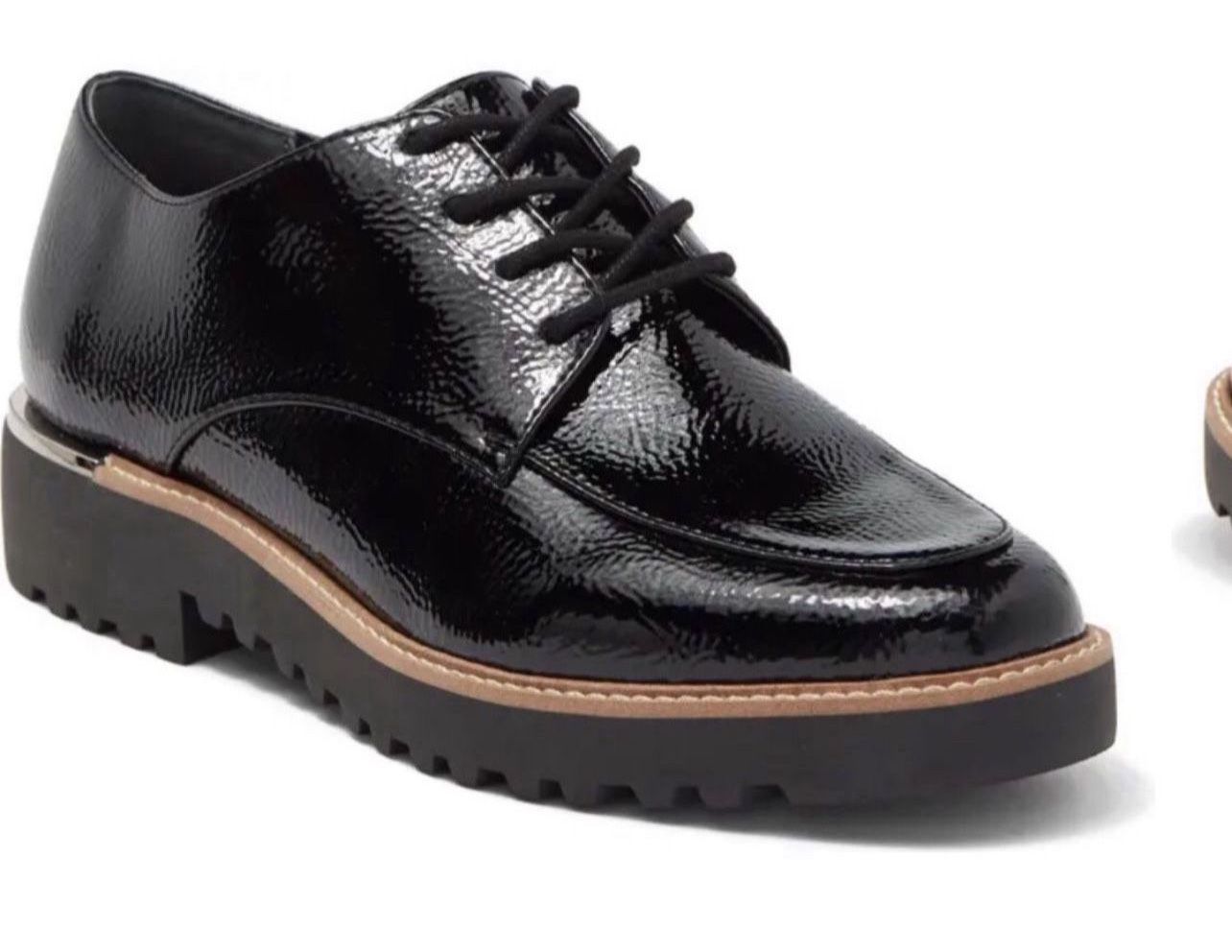 NWT Franco Sarto Charles Patent Derby Women’s Shoes
