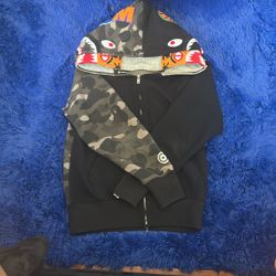 double hooded bape hoodie