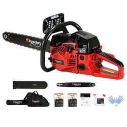 New 61.5CC Gas Chainsaw, 18 Inch Chainsaw with 3.5HP 2-Cycle Engine