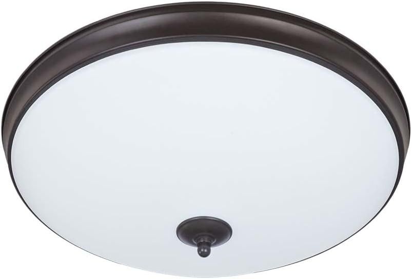 Good Earth 19" LED Flush Mount - Bronze D15
